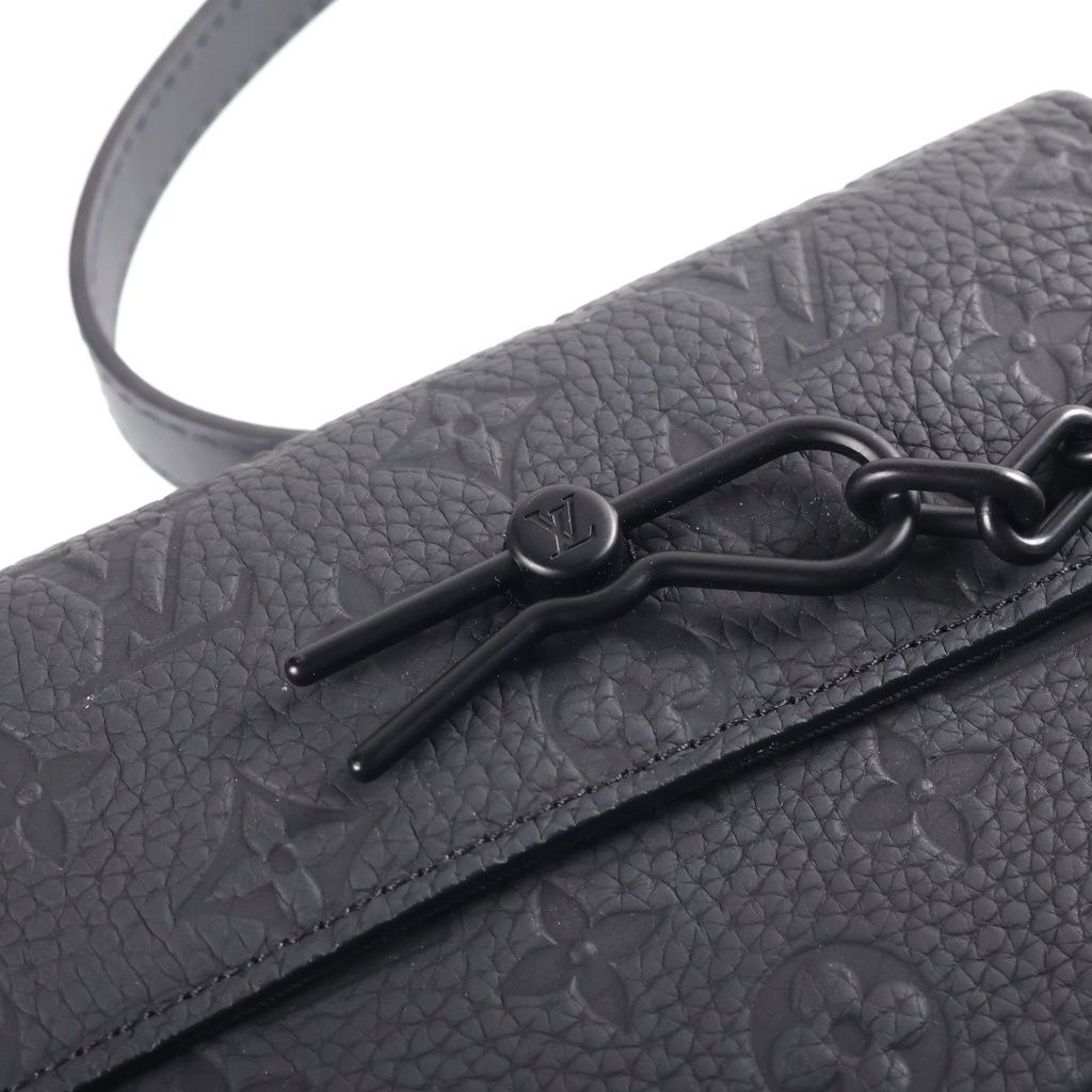 Louis Vuitton Monogram Steamer Wearable Wallet Taurillon Leather Shoulder Bag — view 7