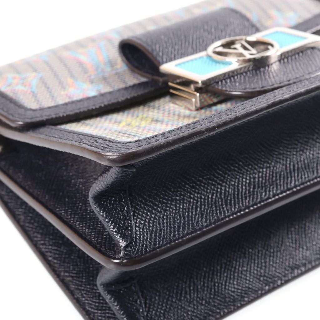 Louis Vuitton Monogram LV Pop Dauphine Mini Shoulder Bag Blue — view 5
