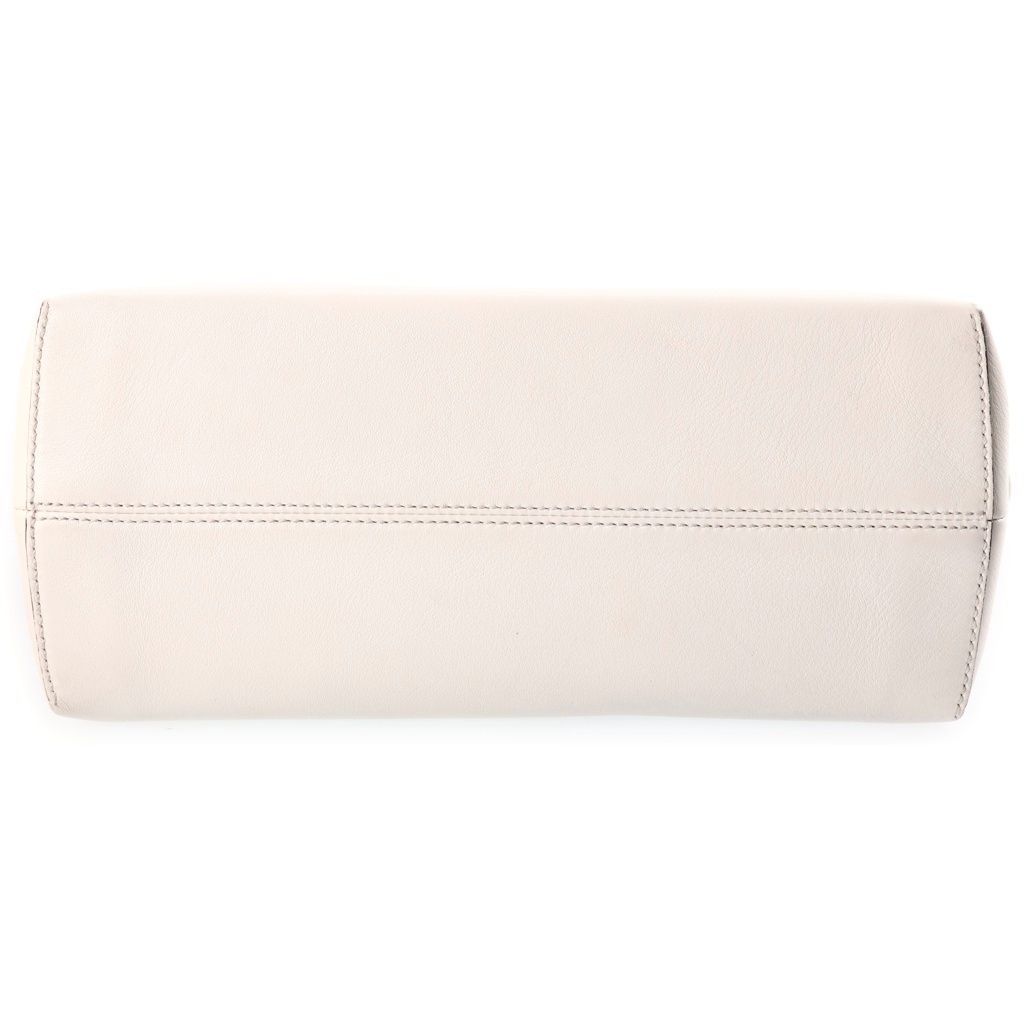 Fendi by the Way Medium 2-Way Shoulder Bag Zucca White Brown Leather — view 4