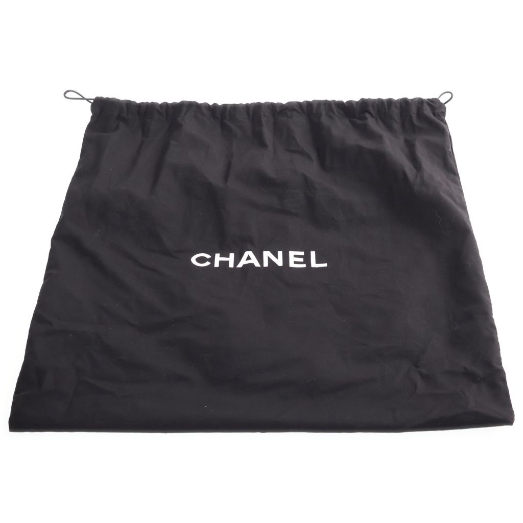 Chanel Coco Cocoon CC Logo Shoulder Bag Black Nylon Silver — view 8