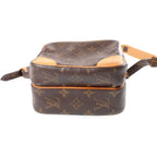 Louis Vuitton Monogram Amazon Mini Shoulder Bag Brown Leather Gold — view 4