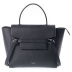 Celine Belt Bag Nano Black Leather