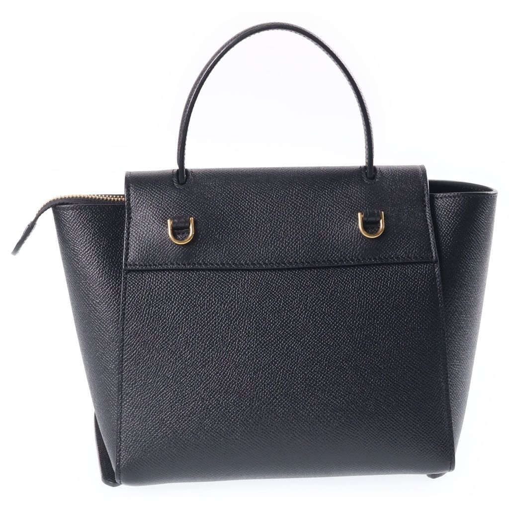 Celine Belt Bag Nano Black Leather — view 2