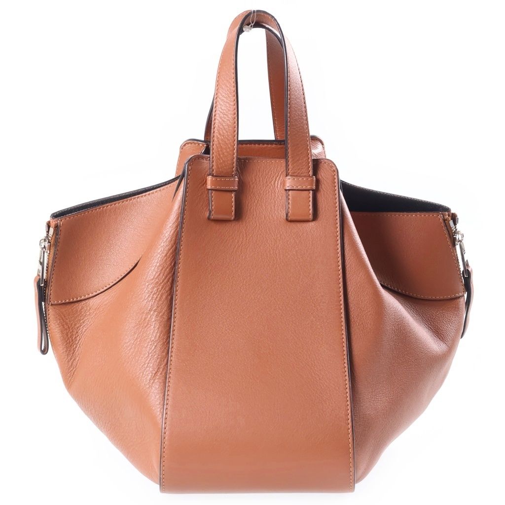 Loewe Hammock Small Shoulder Bag Leather Brown — view 2