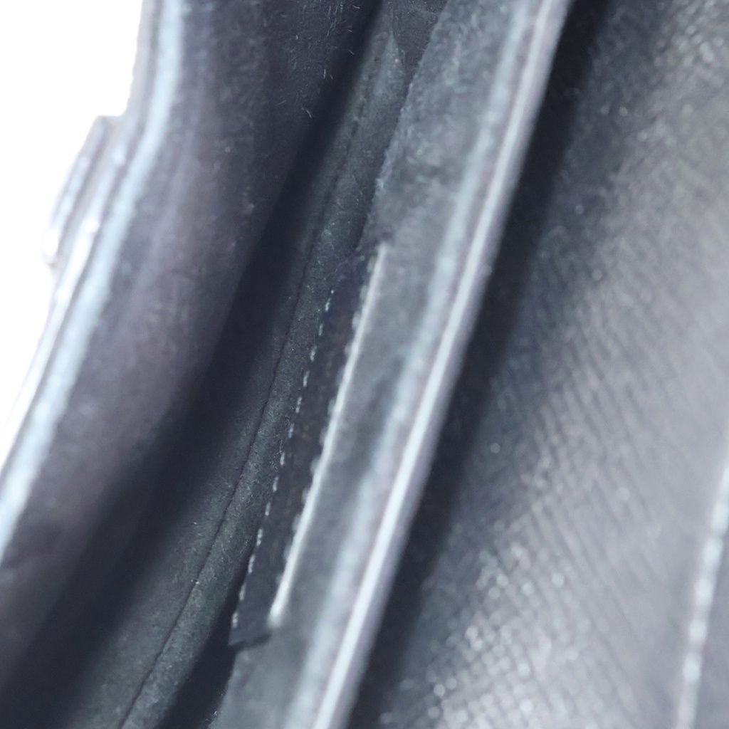 Dior Saddle Bag Mini Black Leather Gold — view 7