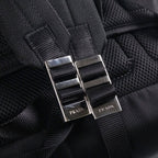 Prada Re-Nylon Backpack Black Silver — view 7