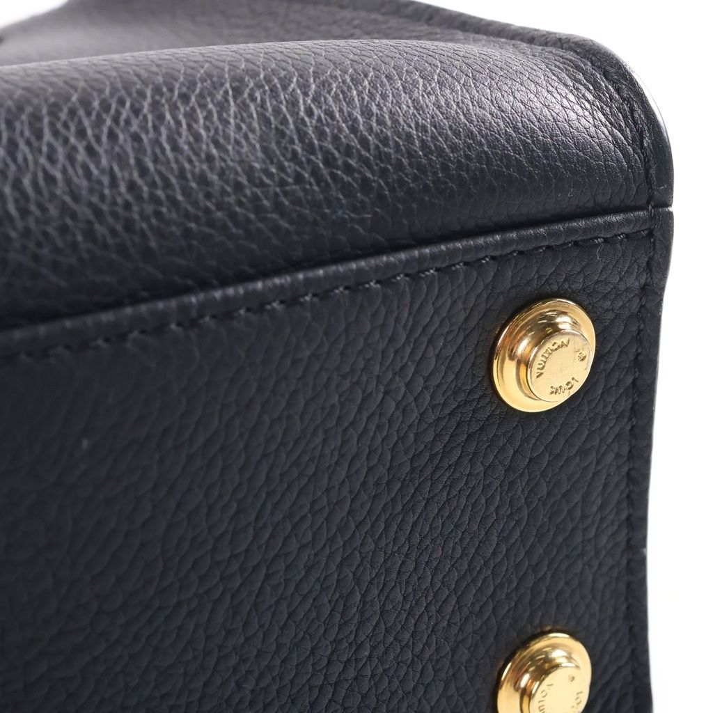 Louis Vuitton Monogram on My Side PM 2-Way Shoulder Bag Black White Leather — view 6