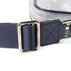 Louis Vuitton Monogram Satellite Alpha Messenger Shoulder Bag Silver Navy — view 7