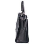 Fendi Peekaboo Selleria Medium 2-Way Shoulder Bag Black Leather — view 3