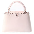 Louis Vuitton Capucines BB Nacre 2-Way Shoulder Bag Light Pink Taurillon