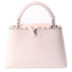 Louis Vuitton Capucines BB Nacre 2-Way Shoulder Bag Light Pink Taurillon
