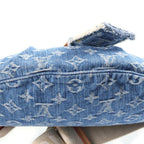 Louis Vuitton Monogram Denim LV Remix High Rise Shoulder Bag Indigo — view 4