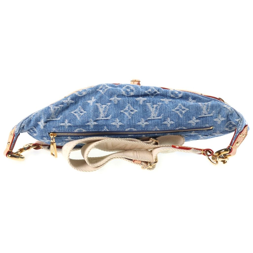 Louis Vuitton Monogram Denim LV Remix High Rise Shoulder Bag Indigo — view 2