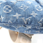 Louis Vuitton Monogram Denim LV Remix High Rise Shoulder Bag Indigo — view 5