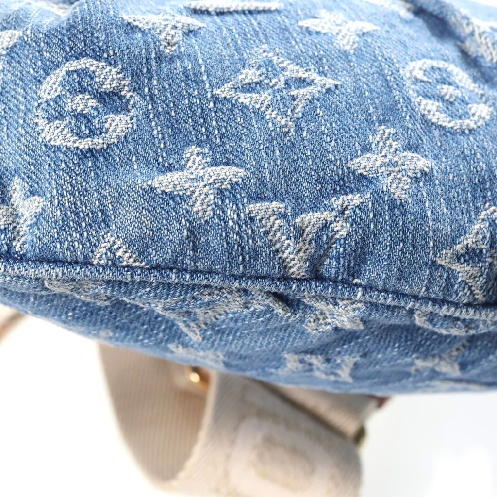 Louis Vuitton Monogram Denim LV Remix High Rise Shoulder Bag Indigo — view 5