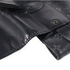 Louis Vuitton Monogram Eclipse Steamer Backpack Black Leather Silver — view 8