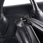 Louis Vuitton Monogram Eclipse Steamer Backpack Black Leather Silver — view 7