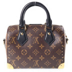 Louis Vuitton Speedy Trunk 20 Shoulder Bag Brown — view 2