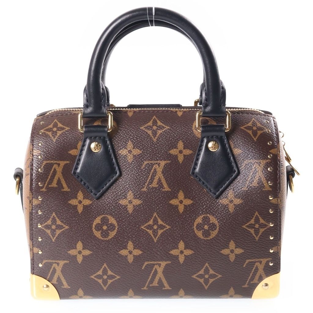 Louis Vuitton Speedy Trunk 20 Shoulder Bag Brown — view 2