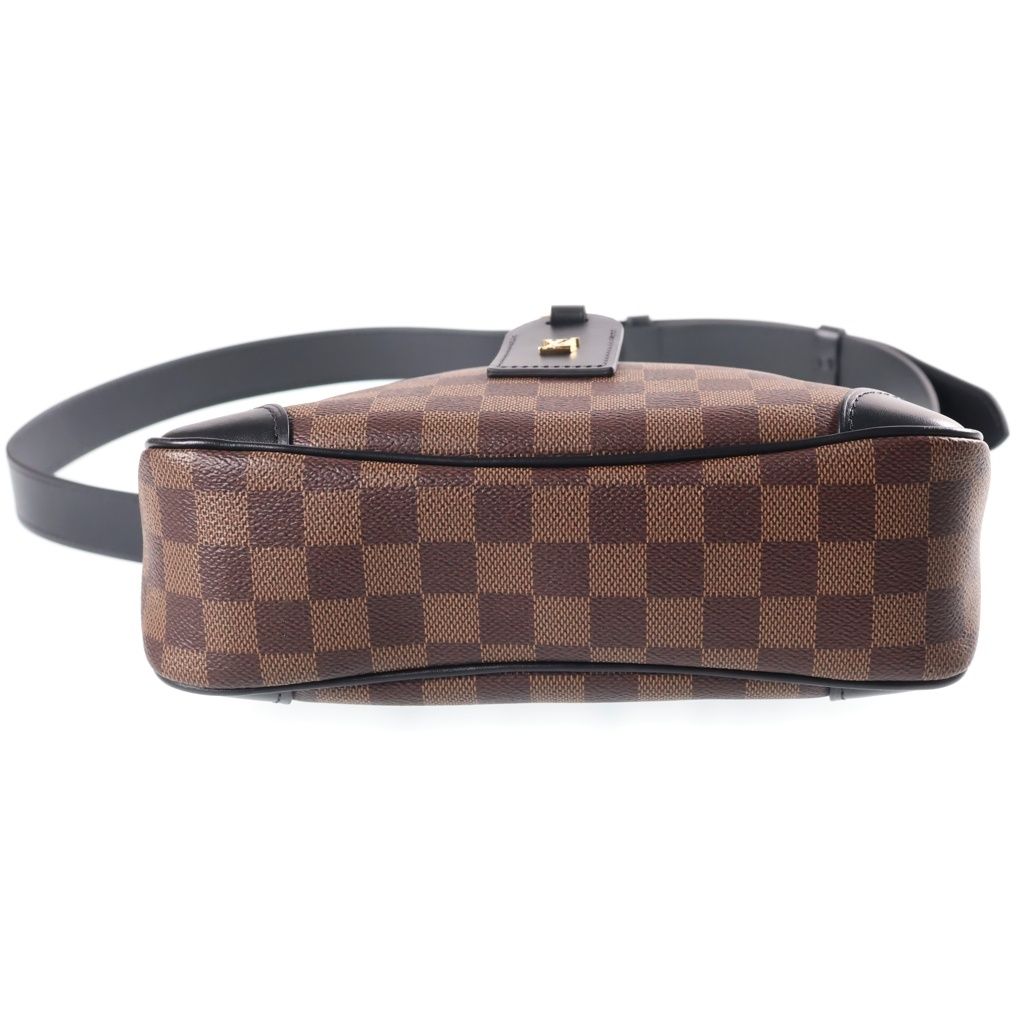 Louis Vuitton Damier Odeon NM PM Shoulder Bag Brown — view 4