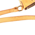 Louis Vuitton Monogram Odeon PM Shoulder Bag Brown Leather Gold — view 6
