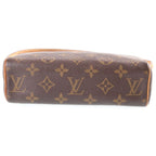 Louis Vuitton Monogram Recital Mini Shoulder Bag Brown Leather Gold — view 4