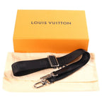 Louis Vuitton Damier Graphite Studio Messenger Shoulder Bag Black Leather Silver — view 8