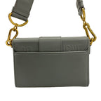 Dior Shoulder Bag Box Gray Leather — view 3