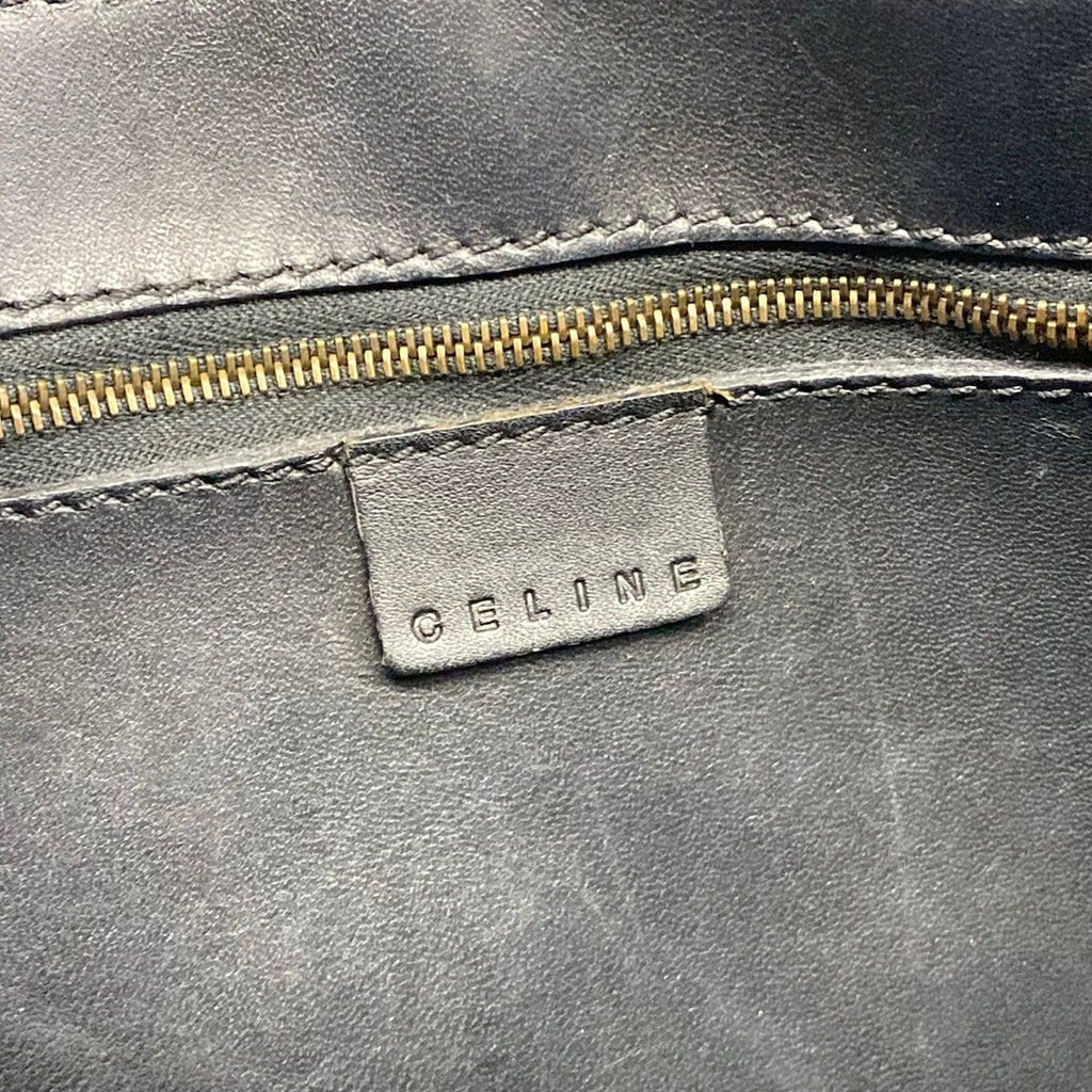Celine Tote Bag Black Studded Leather — view 8