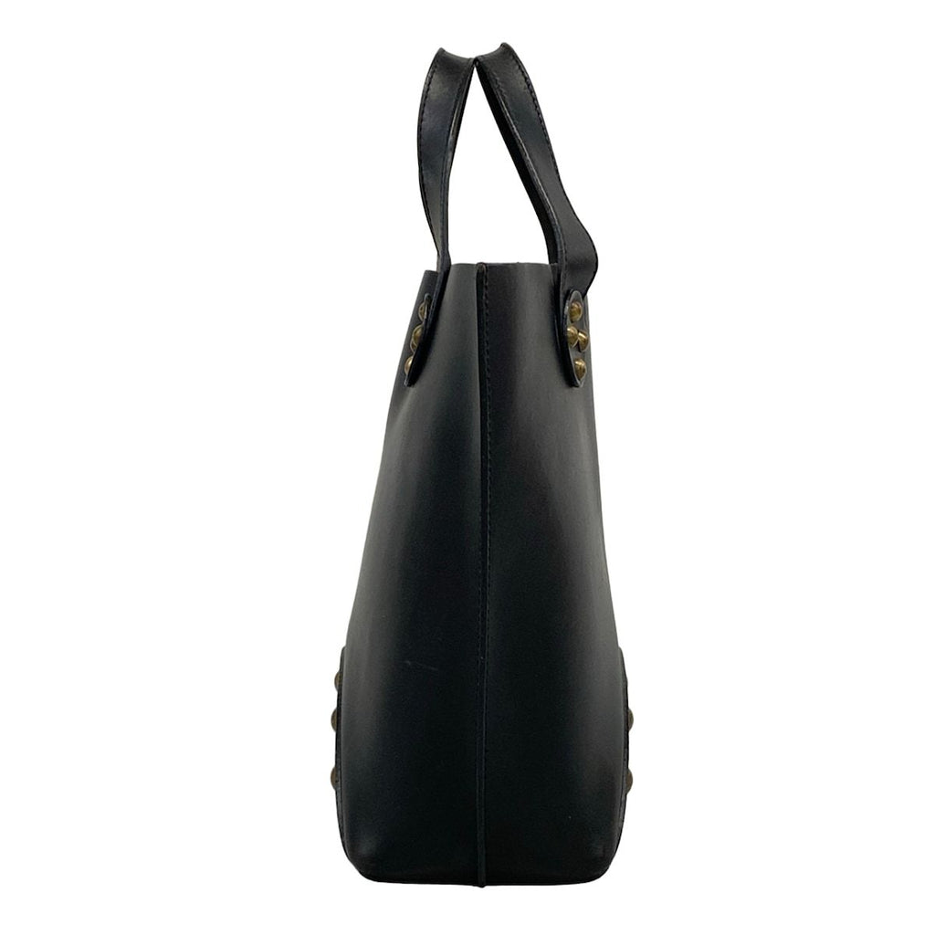 Celine Tote Bag Black Studded Leather — view 2