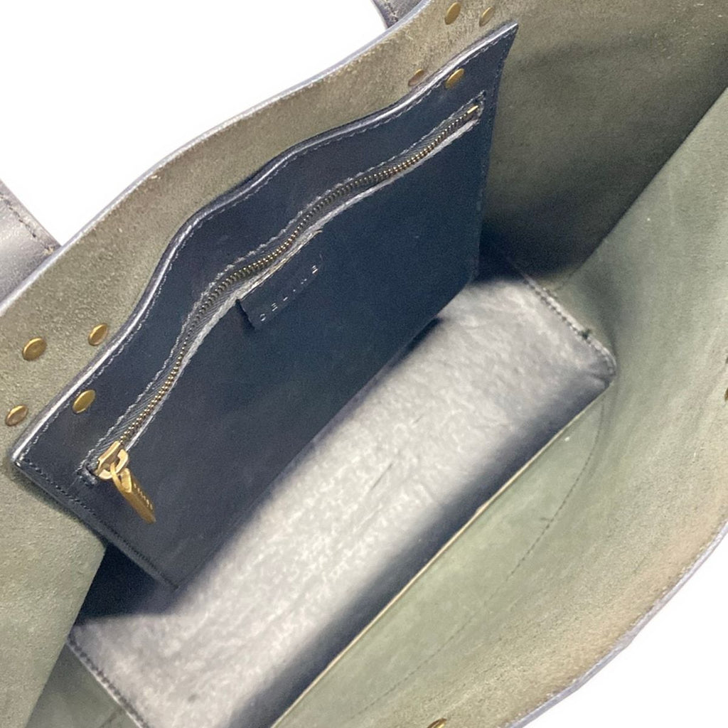 Celine Tote Bag Black Studded Leather — view 7
