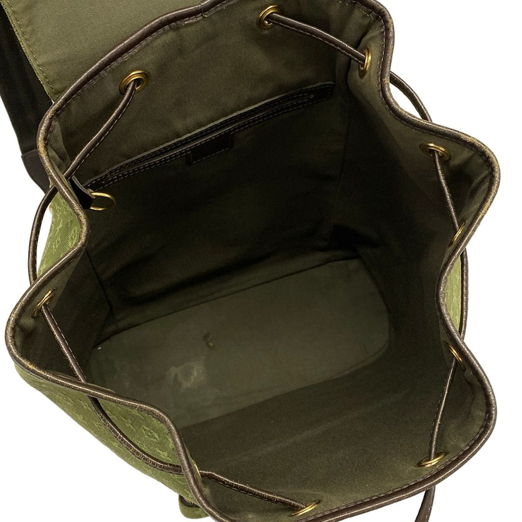 Louis Vuitton Backpack Monogram Mini Montsouris Khaki Leather — view 7