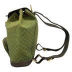 Louis Vuitton Backpack Monogram Mini Montsouris Khaki Leather — view 4