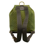 Louis Vuitton Backpack Monogram Mini Montsouris Khaki Leather — view 3