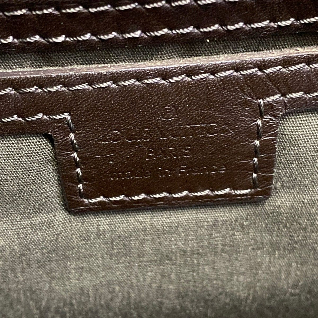 Louis Vuitton Backpack Monogram Mini Montsouris Khaki Leather — view 8