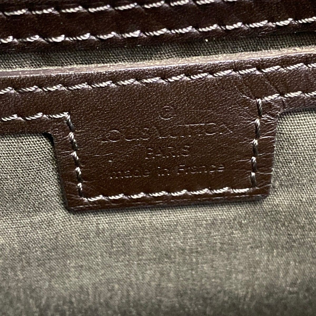 Louis Vuitton Backpack Monogram Mini Montsouris Khaki Leather — view 8