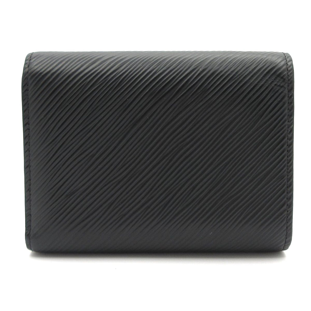 Louis Vuitton Trifold Wallet Twist Portefeuille Compact Noir Leather — view 2