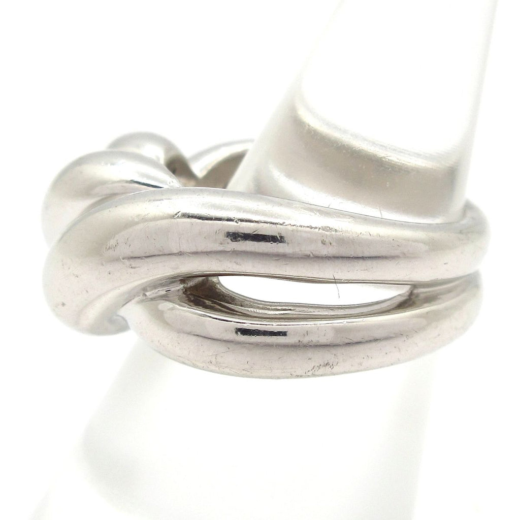 Hermes Ring 52 Torsade Silver — view 6