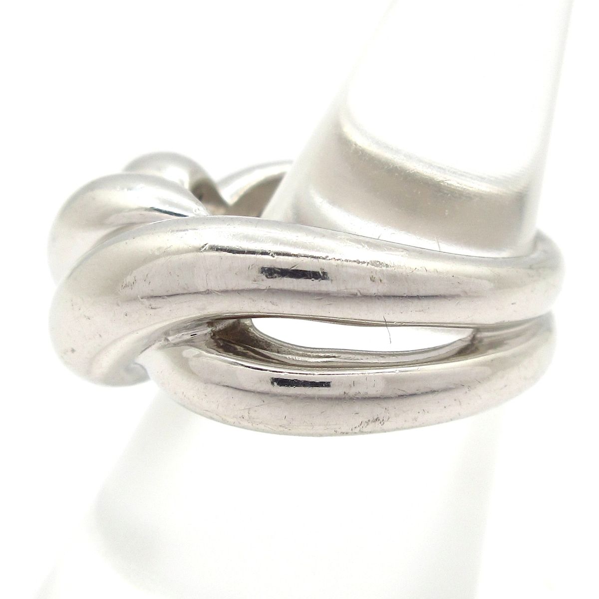 Hermes Ring 52 Torsade Silver — view 6