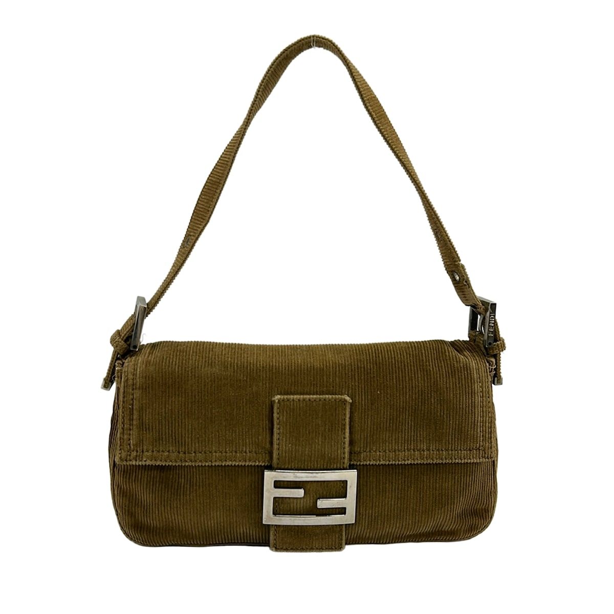 Fendi Handbag Mamma Bucket Brown