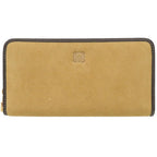Loewe Anagram Suede Beige Wallet