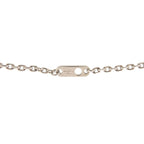 Louis Vuitton Vivienne Metal Charm Necklace Silver Blue — view 8