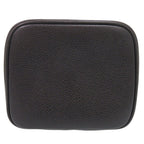 Chanel CC Logo Caviar Leather Black Gold Vanity Makeup Pouch — view 3