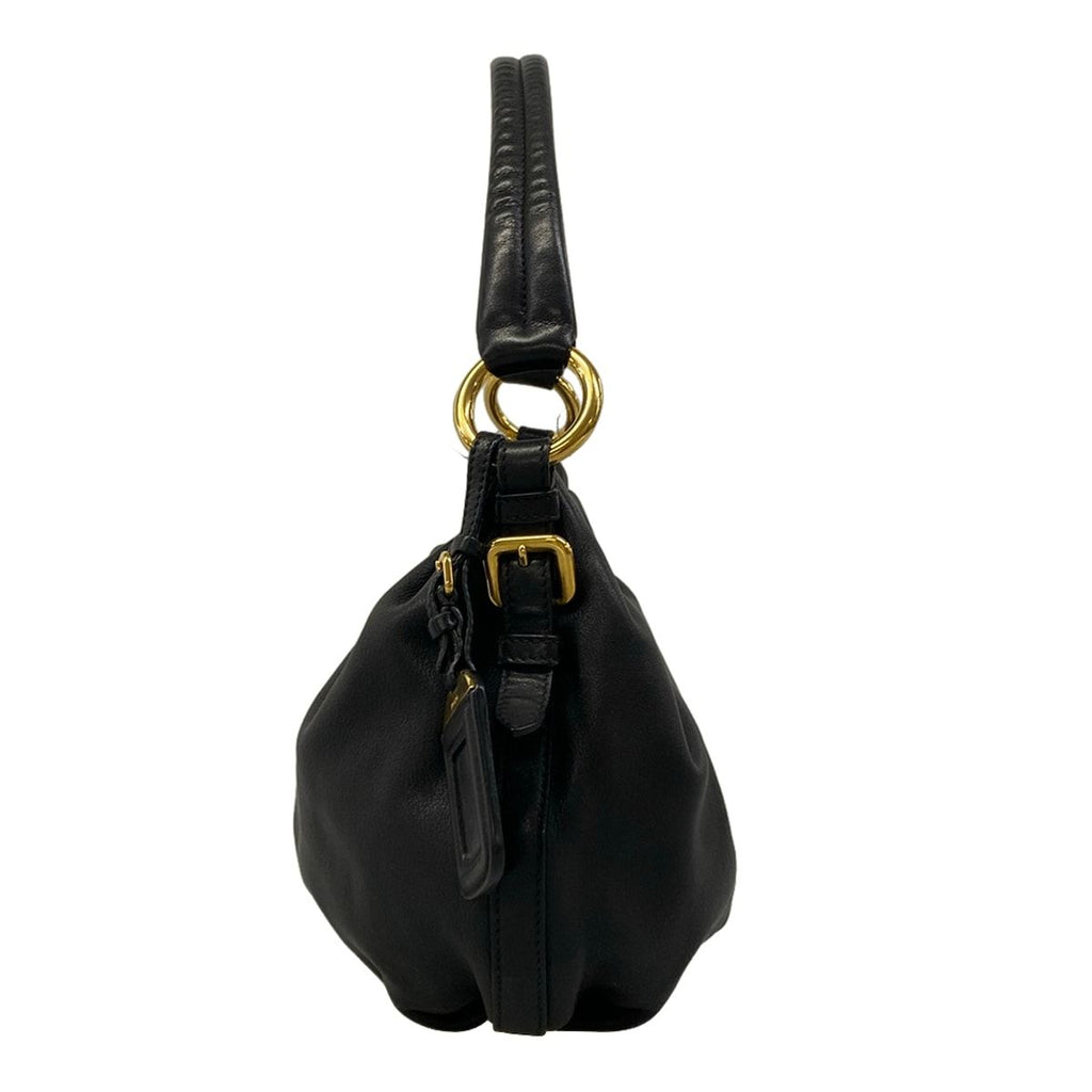 Prada Handbag Black Leather — view 4