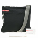 Prada Sports Shoulder Bag Cross Black Nylon
