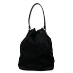 Prada Handbag Black Drawstring Robot Leather — view 3