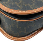 Celine Shoulder Bag Medium for Luco Tan Crossbody Leather — view 6