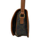 Celine Shoulder Bag Medium for Luco Tan Crossbody Leather — view 4
