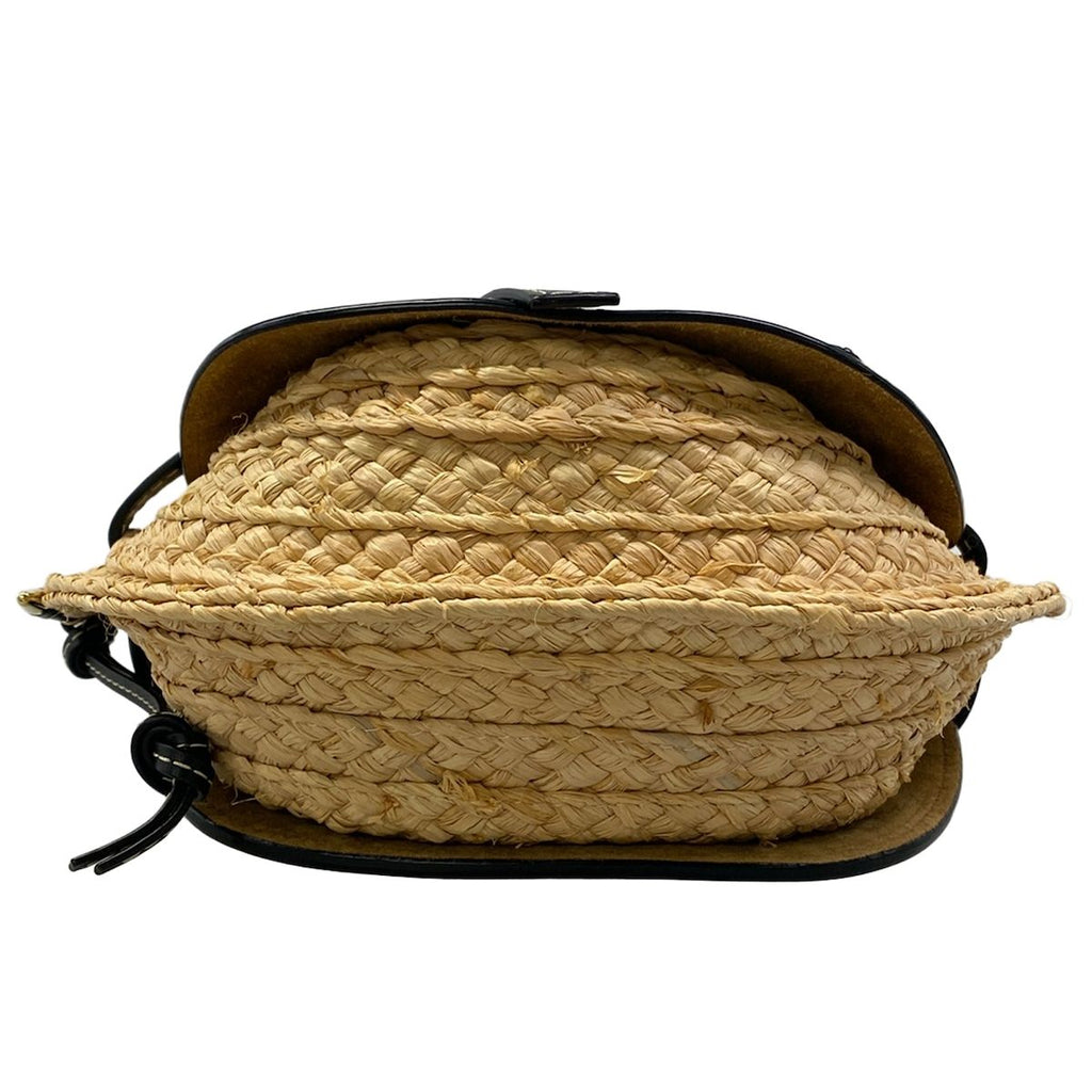 Loewe Shoulder Bag Gate Black Beige Leather — view 5