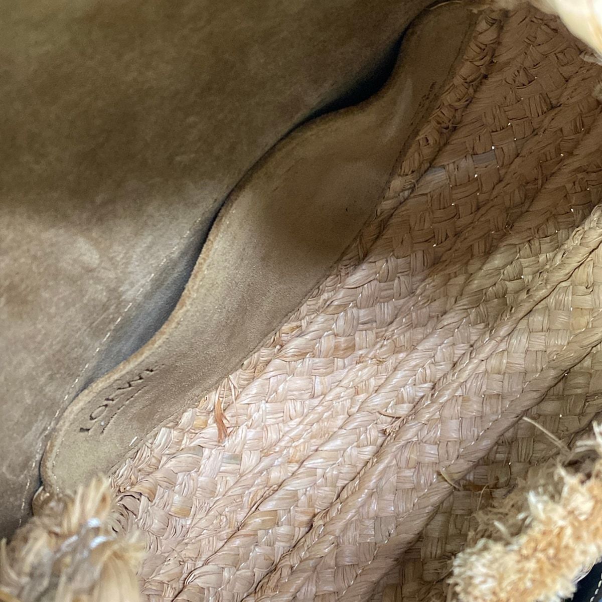 Loewe Shoulder Bag Gate Black Beige Leather — view 7
